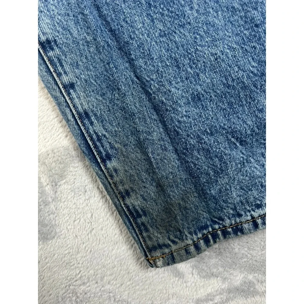 Gap Baggy Fit Jeans Mens 40x30 Skate Streetwear Light Wash Denim